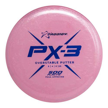 Prodigy PX-3 Putt & Approach Disc - 500 Plastic