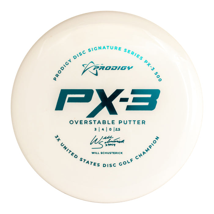 Prodigy PX-3 Putt & Approach Disc - 500 Plastic - Will Schusterick Signature Series
