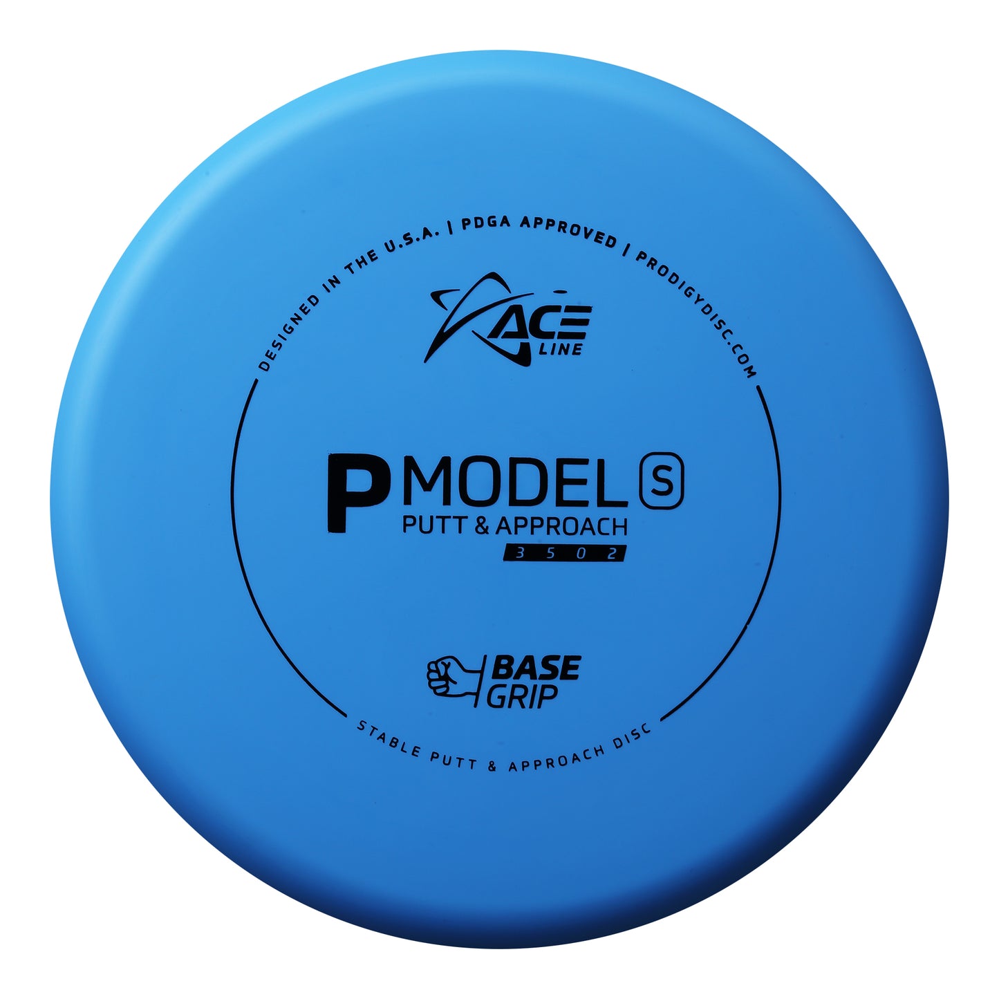 Prodigy Ace Line P Model S Putt & Approach Disc - Basegrip Plastic