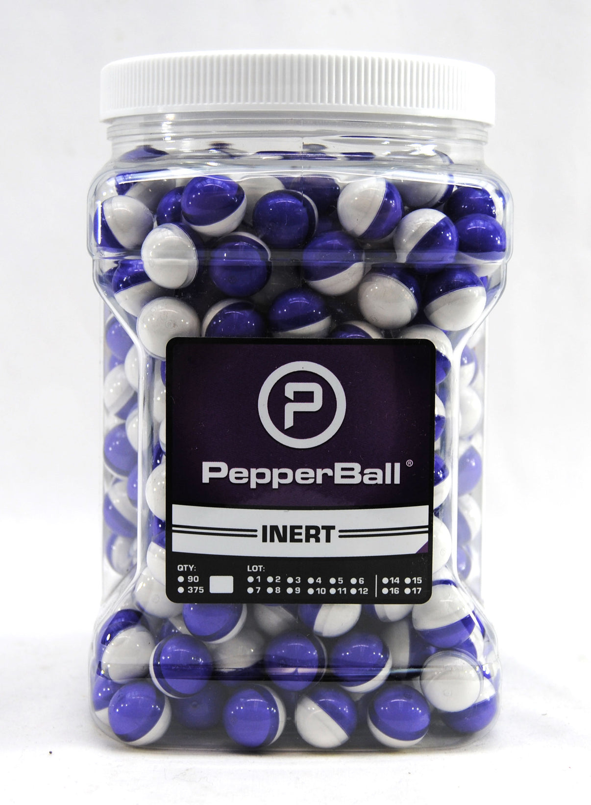Pepperball Inert Practice USP Powder Balls Rounds 375 Count White