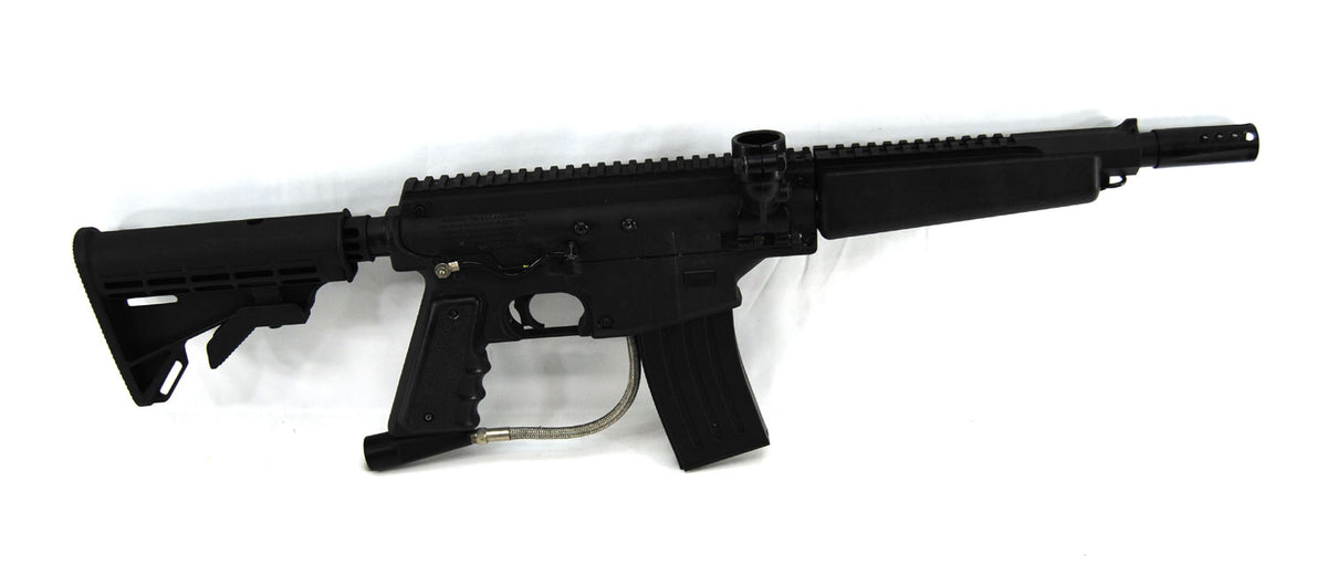 Used Tippmann U.S. Army Project Salvo w/ Flatline Barrel & Response Tr ...