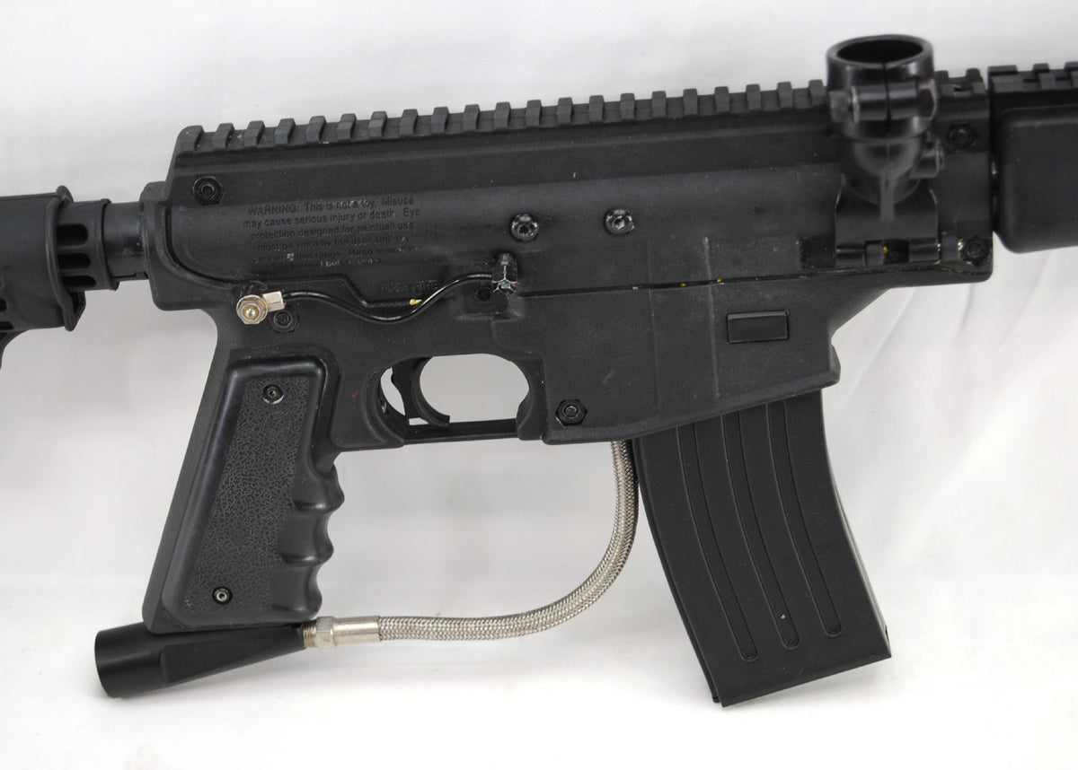 Used Tippmann U.S. Army Project Salvo w/ Flatline Barrel & Response Tr ...