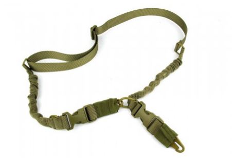 TACFIRE 2 or 1 Point Double Bungee Sling - Tan