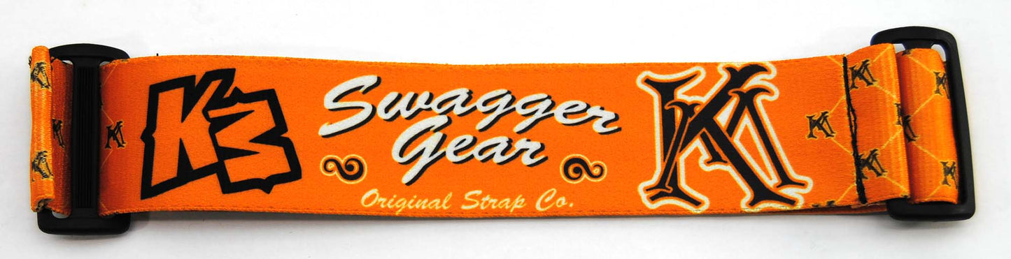KM Goggle Strap - Swagger Gear - Orange