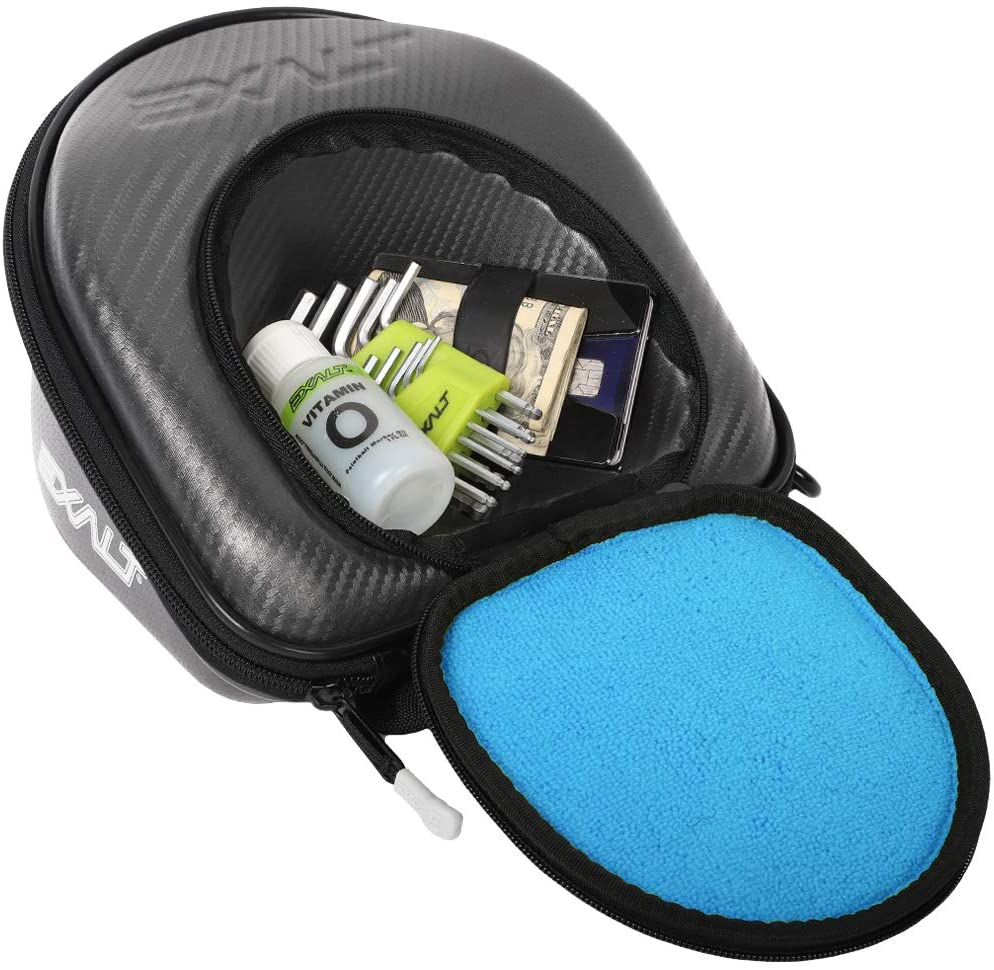 Limited Edition Exalt Universal Carbon Lens Case V3 - Charcoal Grey / Cyan Microfiber - Exalt