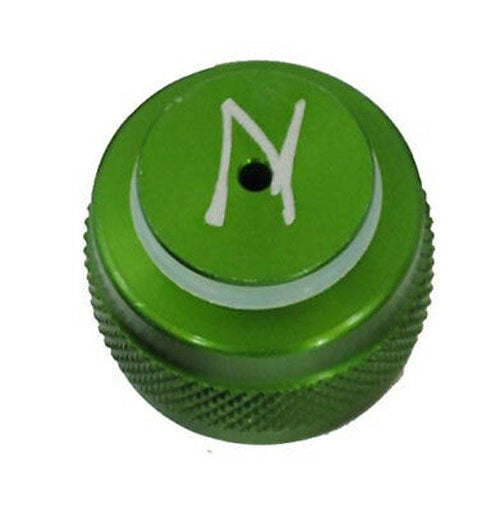 Ninja Aluminum Thread Protector - Green w/ 015-90 O-Ring - Ninja Paintball