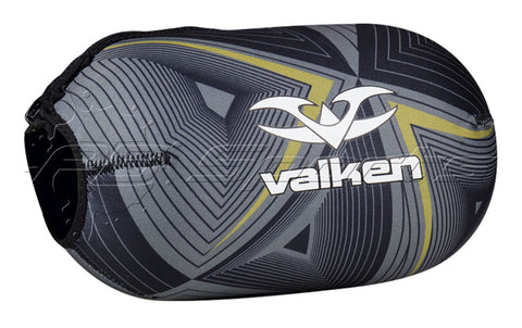 Valken Redemption Vexagon 68ci Tank Cover - Black/Gold - Valken Paintball