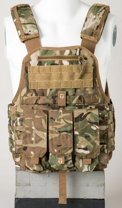 Tiberius Arms EXO Recon Tactical Vest Tricam - Tiberius Arms