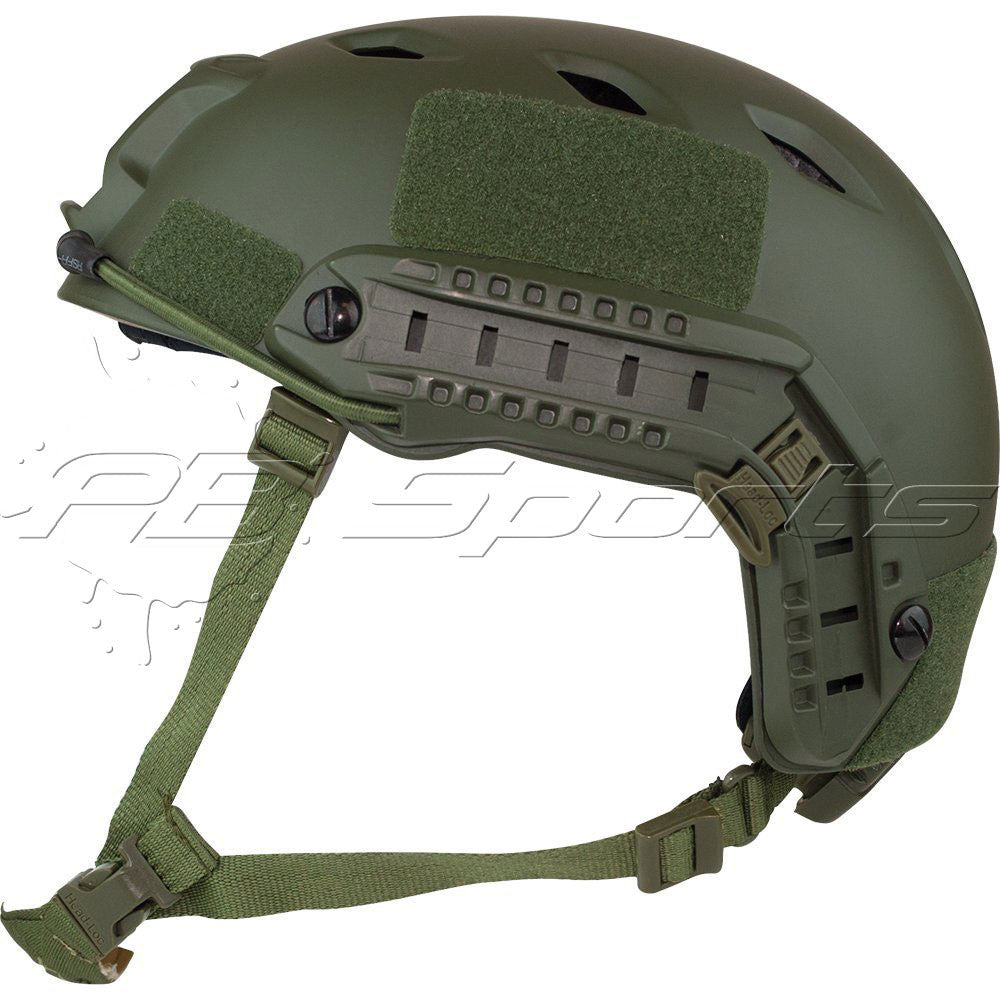 Valken Helmet V Tactical Airsoft/Paintball CQB ATH NVG Shroud Enhanced B-Green - Valken Paintball