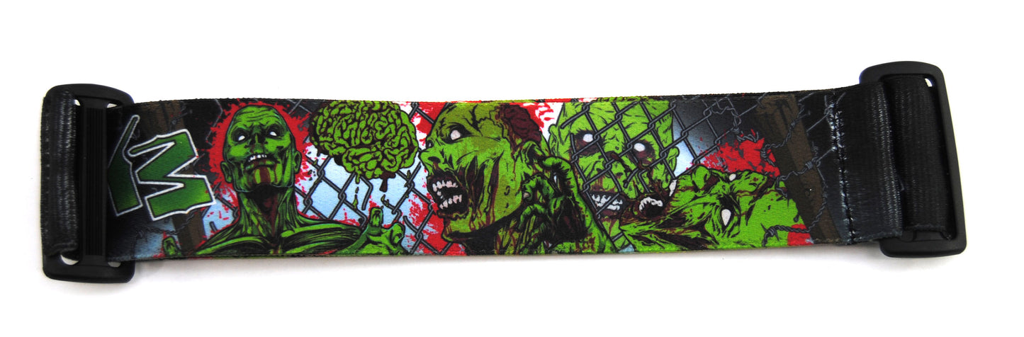 KM Strap - Zombie - Lime / Red