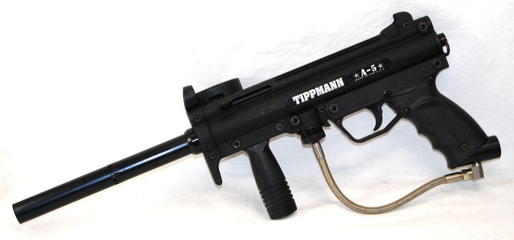Used Tippmann A5 with Cyclone Feed - Tippmann Sports