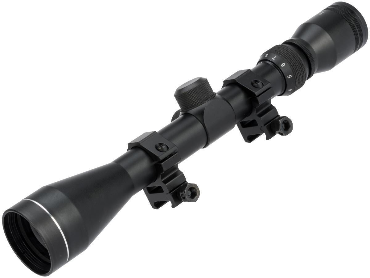 Matrix Illuminated Rifle Scope 3-9x40E - NC Star