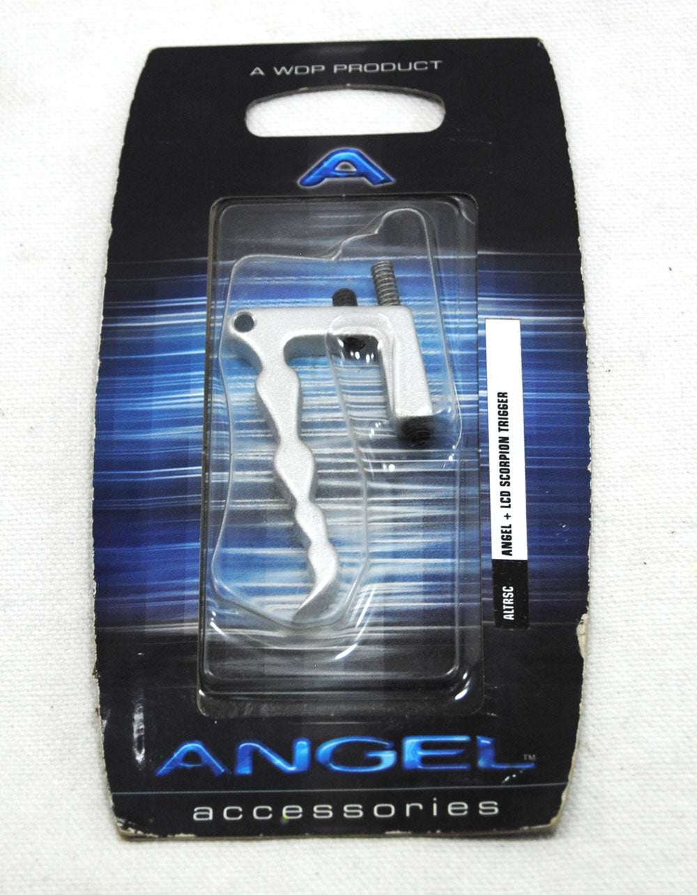 New ANGEL LCD Scorpion Trigger - Silver - Angel Paintball Sports