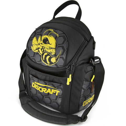 Discraft Grip G-Series Buzzz Disc Golf Bag - Black Yellow - Discraft