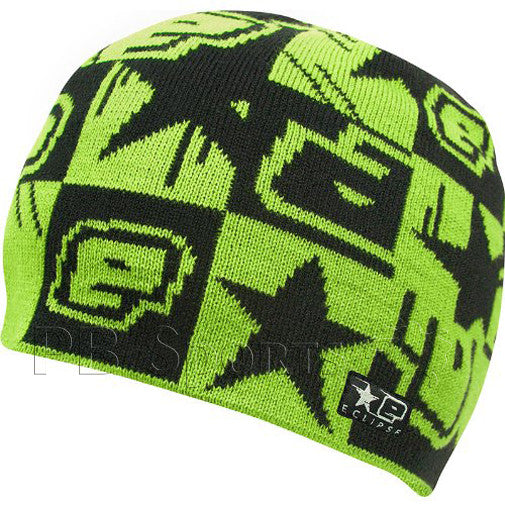 Planet Eclipse Squared Beanie - Green - Planet Eclipse