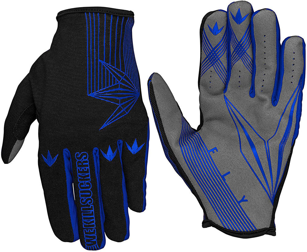 Bunkerkings WKS Featherlite Fly Paintball Gloves Purple - SM/MED - Bunkerkings