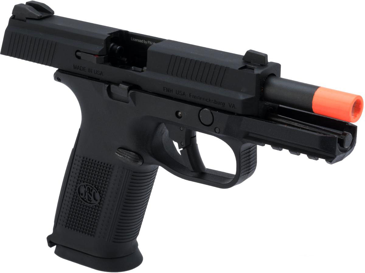 Cybergun FN Herstal Licensed FNS-9 Gas Blowback Airsoft Pistol by VFC - Black