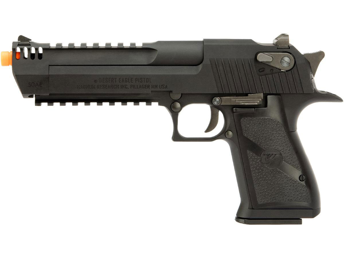 Cybergun Desert Eagle Licensed L6 .50AE Full Metal Gas Blowback Airsoft Pistol - Black - Cybergun