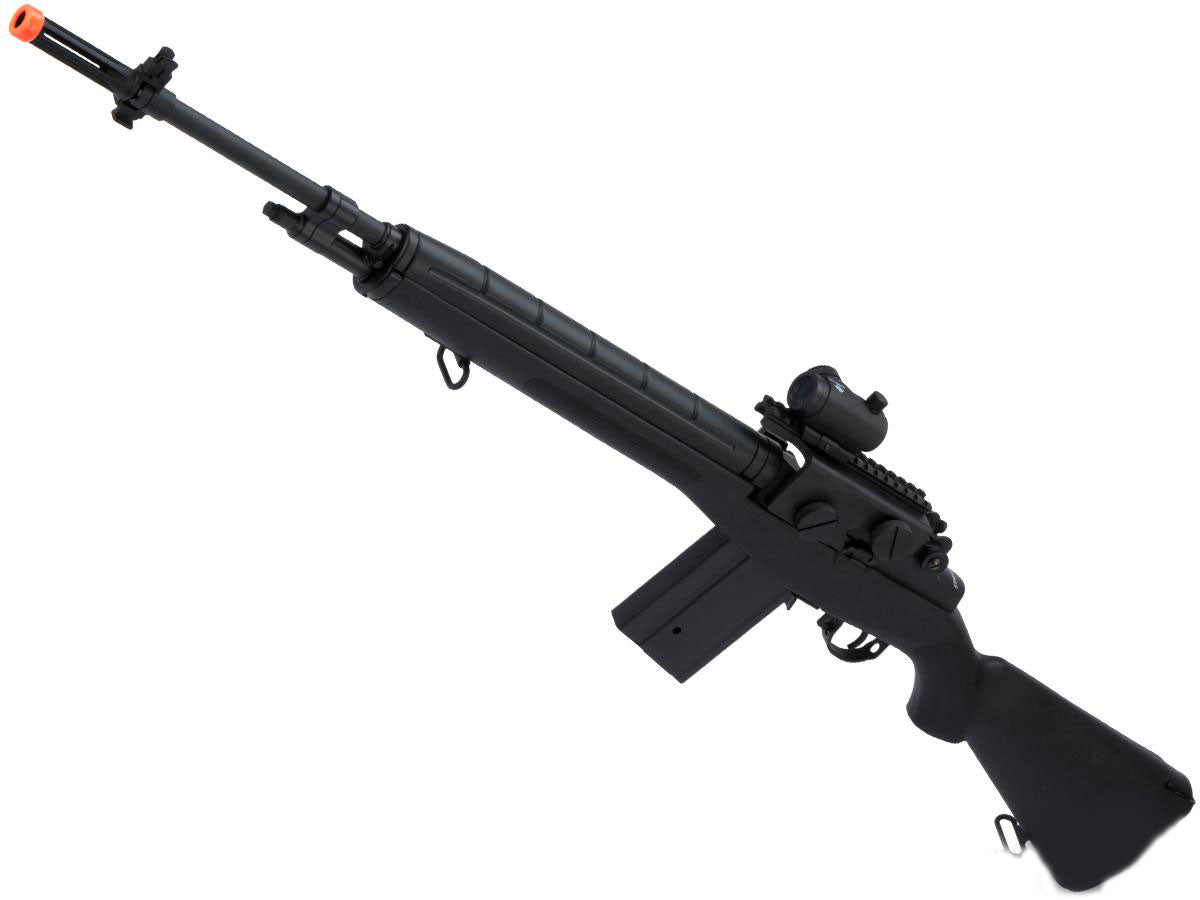 CYMA Sport M14 Airsoft AEG Rifle - Black - Evike