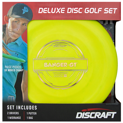 Discraft Deluxe 4 Disc Golf Set with Bag