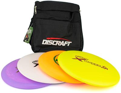 Discraft Deluxe 4 Disc Golf Set with Bag