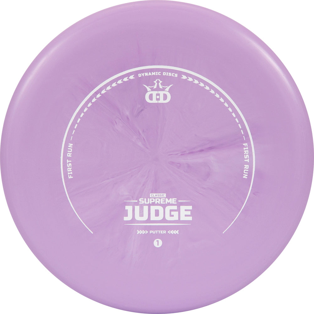 Dynamic Discs Classic Supreme Judge First Run Disc