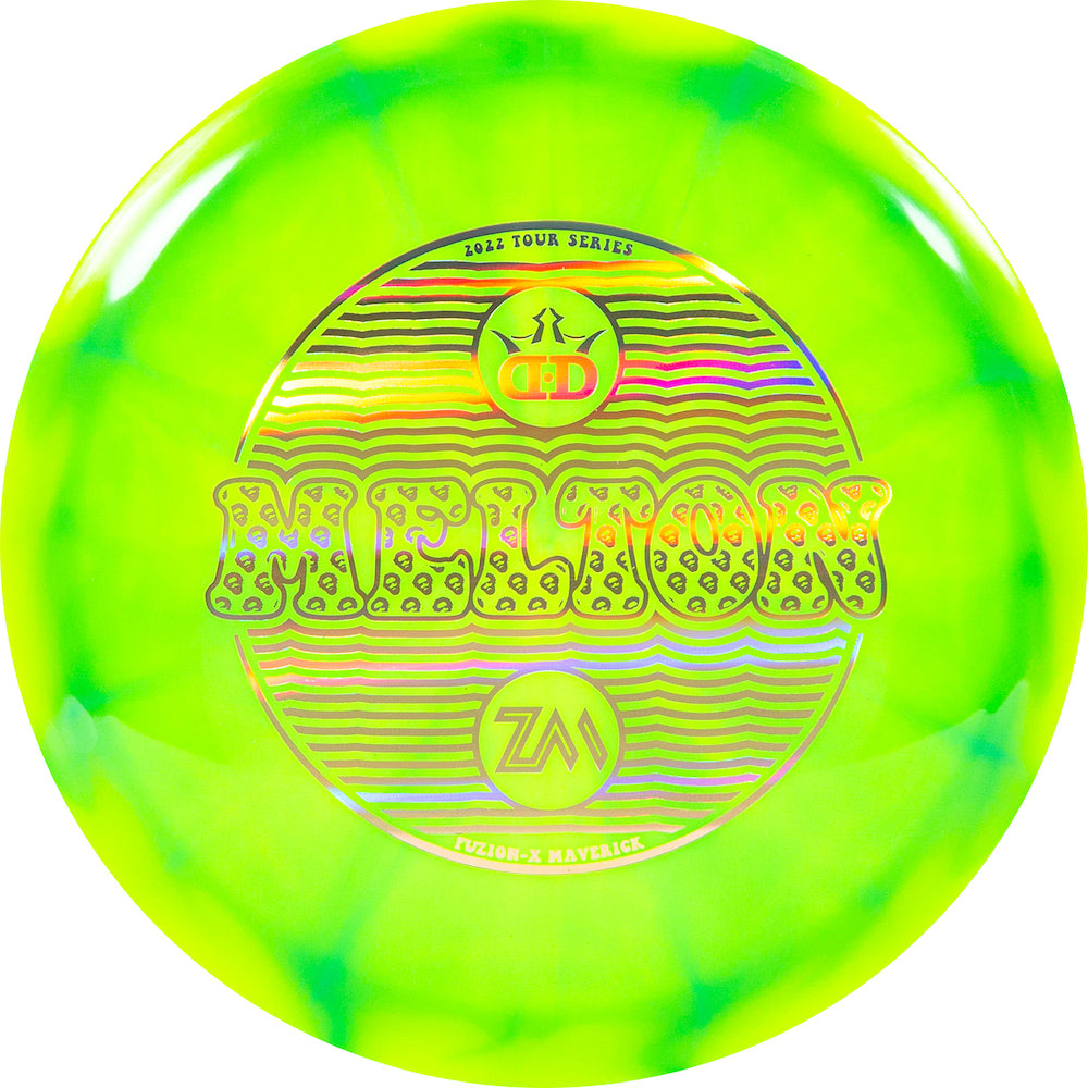 Dynamic Discs Fuzion-X Burst Maverick Disc - Zach Melton 2022 Team Series