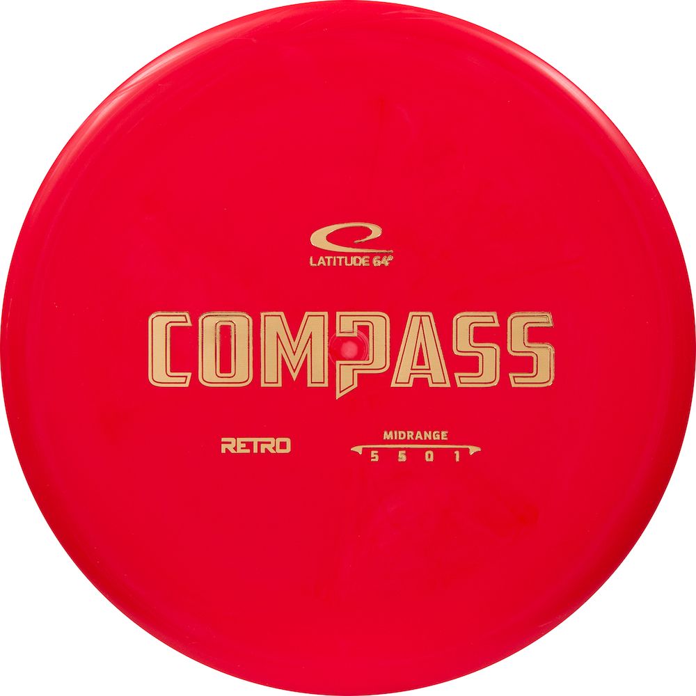 Compass Disck Latitude 64 Retro Compass Disc – PB Sports LLC