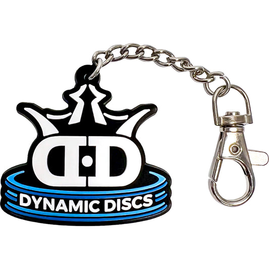 Dynamic Discs Stacked Rubber Keychain