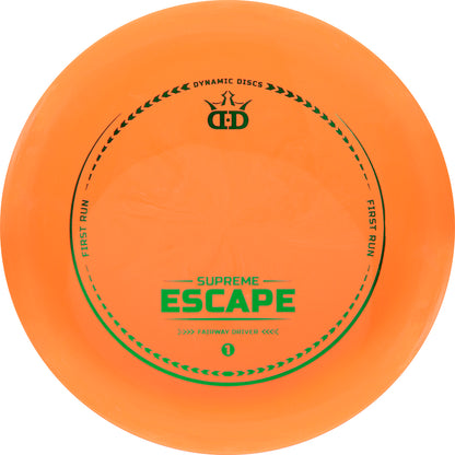 Dynamic Discs Supreme Escape Disc - First Run