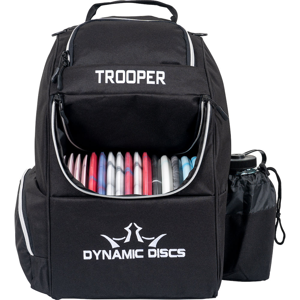 Dynamic Discs Trooper Disc Golf Bag - Black - Dynamic Discs