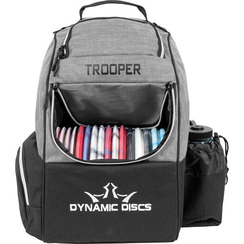 Dynamic Discs Trooper Disc Golf Bag - Heather Gray - Dynamic Discs