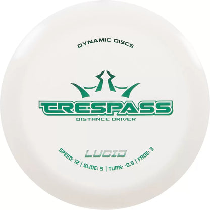 Dynamic Discs Lucid Trespass Disc - White