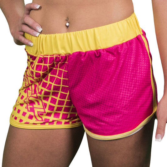 Social Paintball Women's Shorts - Pink Lemonade