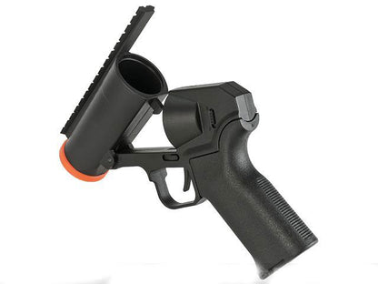 6mmProShop Airsoft Pocket Cannon Grenade Launcher Pistol (Package: Launcher + Matrix Mosquito &quot;No Reset&quot; Shell) - Evike