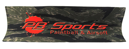 Exalt Large Players Tech Mat Green Tiger/Red PB Sports Logo - Exalt