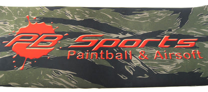 Exalt Large Players Tech Mat Green Tiger/Red PB Sports Logo - Exalt