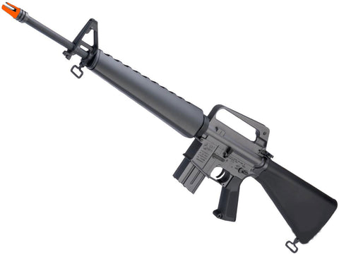 EMG Helios Colt Licensed Historic Vietnam Model M16A1 Airsoft AEG Rifle - Black