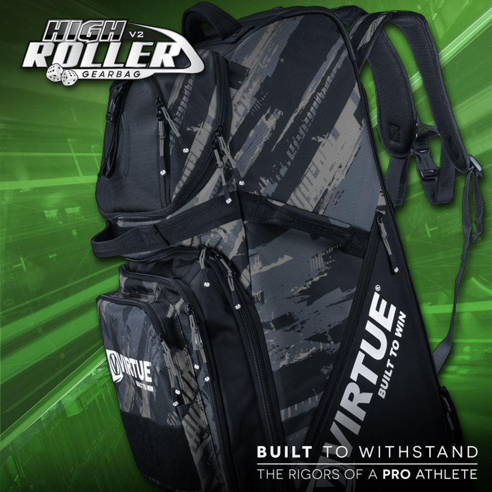Virtue High Roller V2 Gear Bag - Graphic Black - Virtue