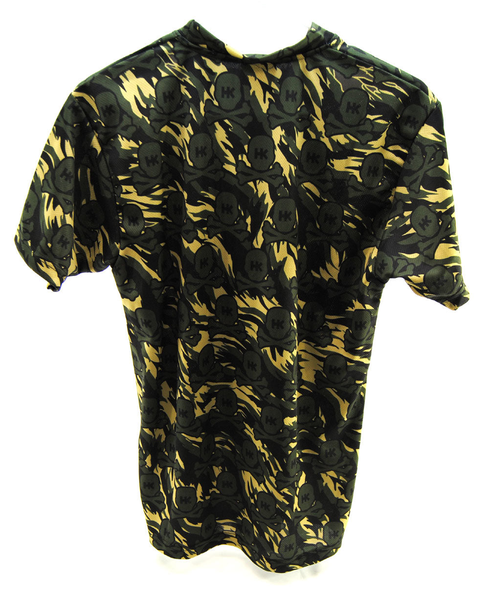 HK Army Dry Fit T-Shirt All Over Tiger Camo - Small - HK Army