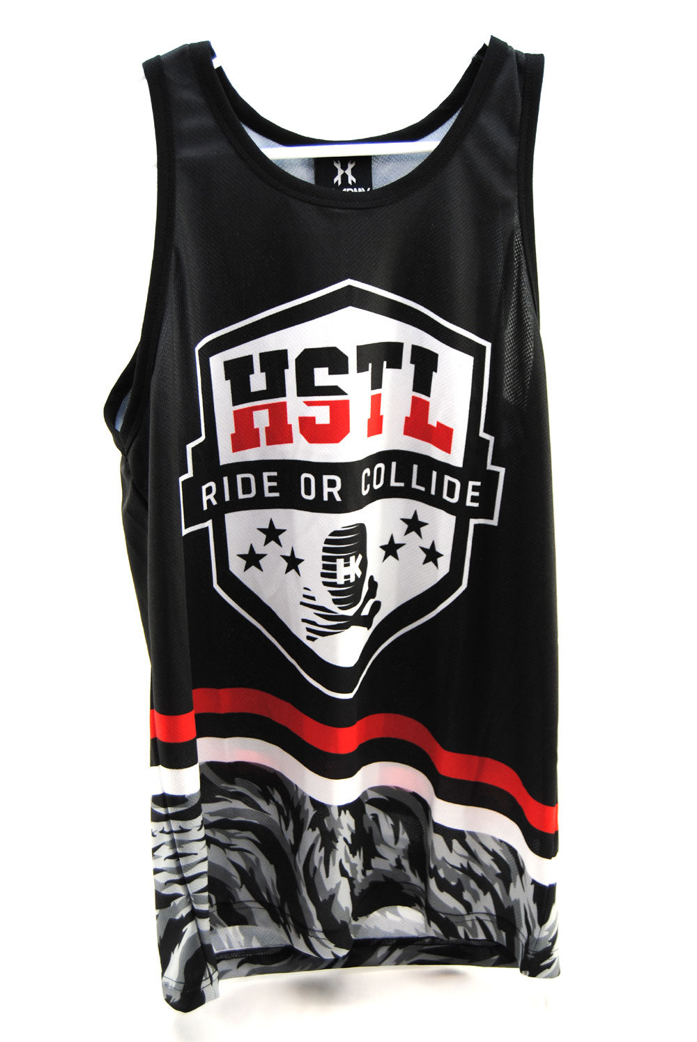 HK Army Mr. H Dryfit Tank Top Ride or Collide - Small - HK Army
