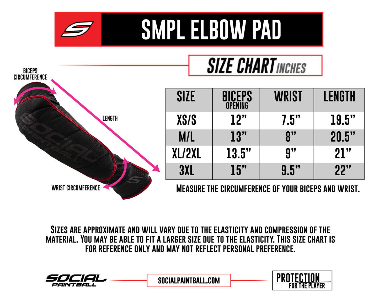 Social Paintball SMPL Elbow Pad - Hunter Camo - XS/S - Social Paintball