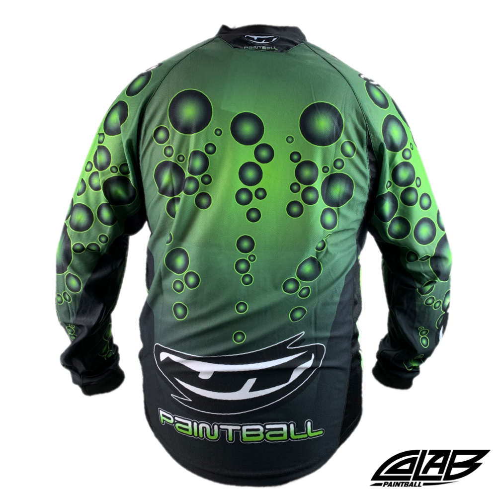 JT Paintball Bubble Jersey - Green - XL - JT