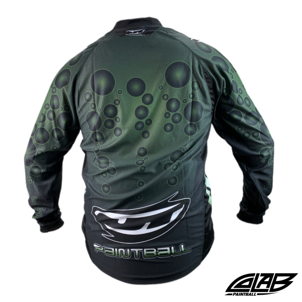 JT Paintball Bubble Jersey - Olive - Small - JT