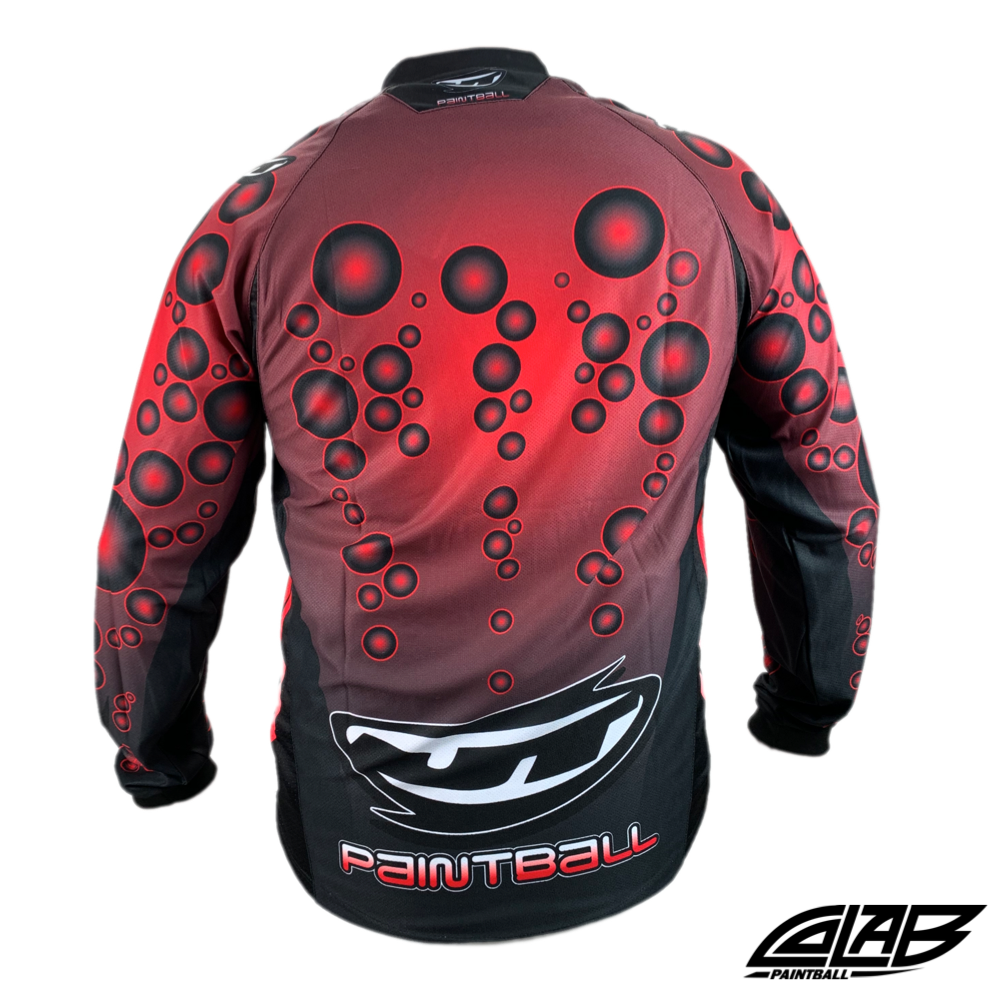 JT Paintball Bubble Jersey - Red - 2XL - JT