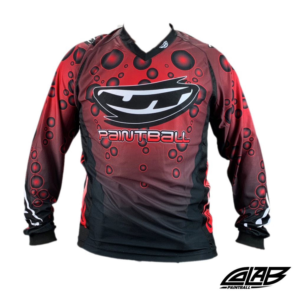 JT Paintball Bubble Jersey - Red - 2XL - JT