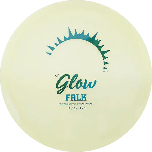 Kastaplast K1 Glow Falk Disc - 2023 stamp