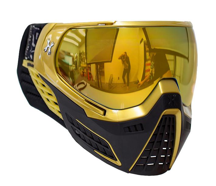 HK Army KLR Goggle - Metallic Gold (Black/Gold - Gold Lens) - HK Army