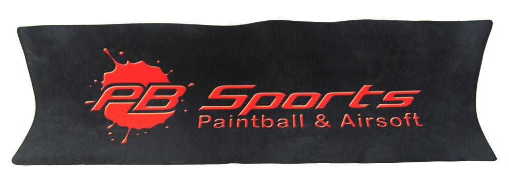 Exalt Large Players Tech Mat Camo Red PB Sports Logo - Exalt