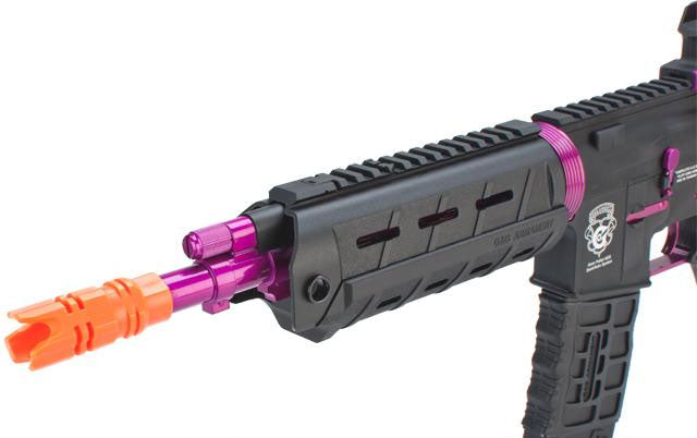 G&G GR4 G26 Airsoft Electric Blowback AEG Rifle - Black / Pink